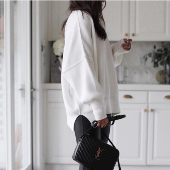 NEW Free People Easy Street Tunic Sweater - Picture 3 of 9